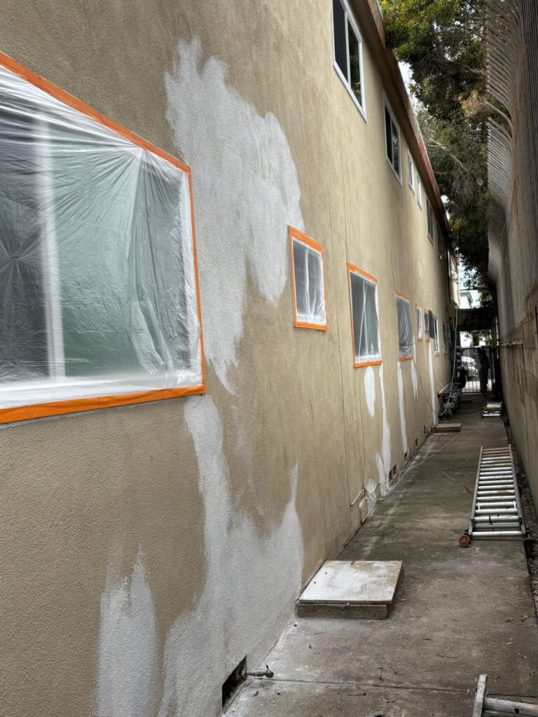 Comprehensive professional painting service—exterior and interior, residential and commercial—including preparation and pre-painting care (1)
