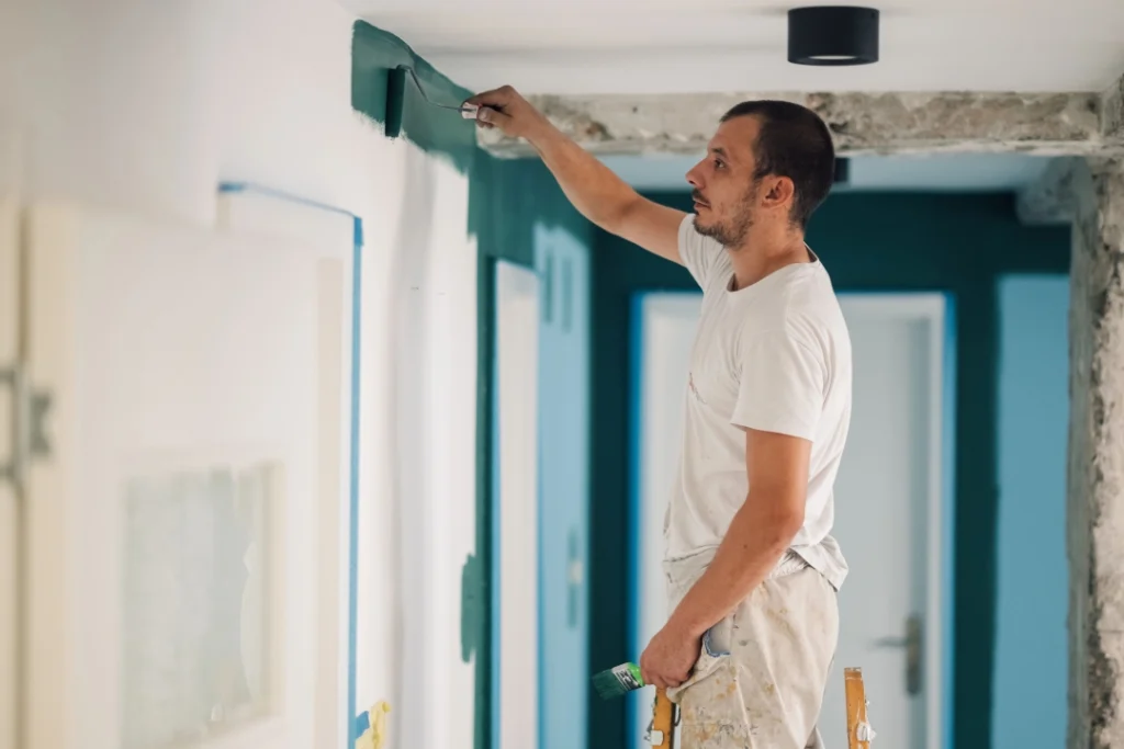 residential painting interior indoor (1) AURA Painting LA residential painting contractor